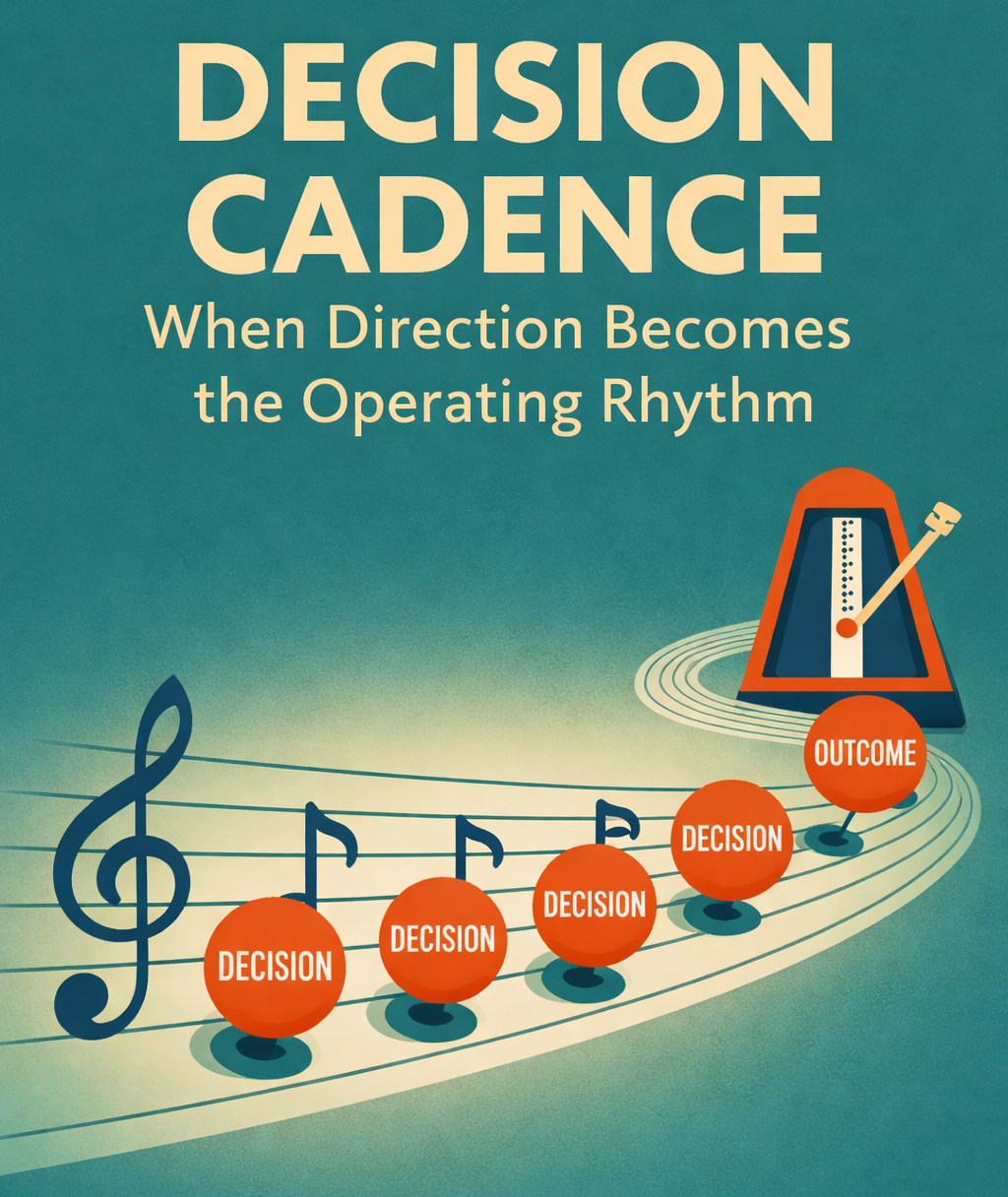 Decision Cadence: When Direction Becomes the Operating Rhythm