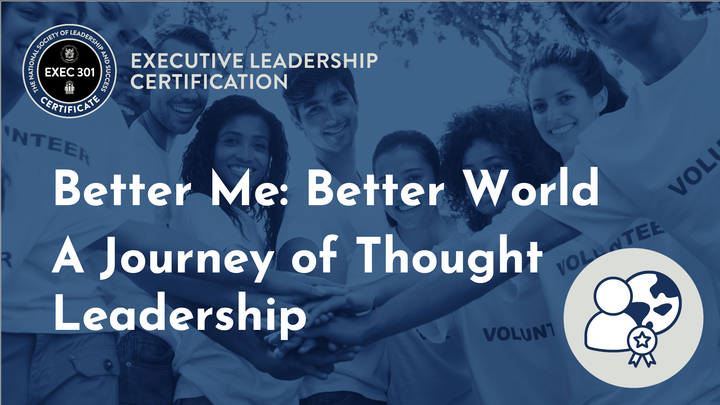 From Better Me to Better World: The Lessons That Stay